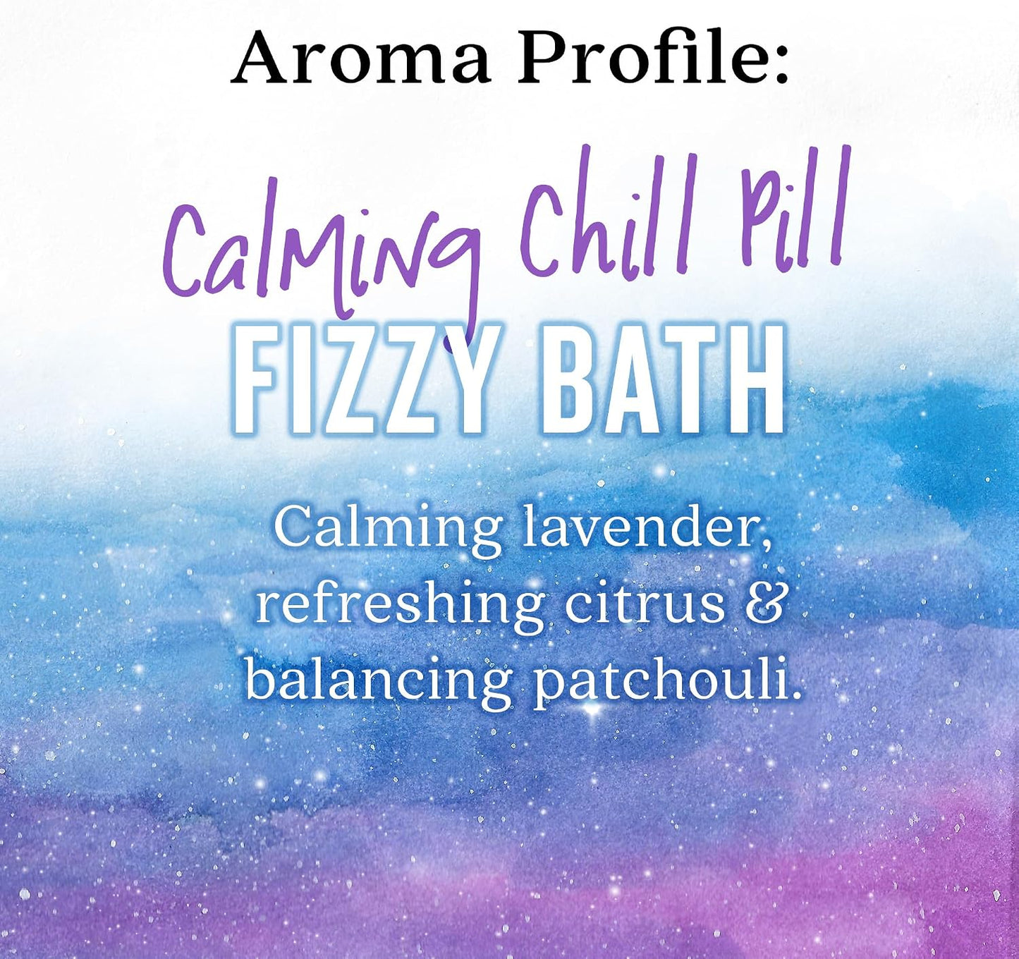 Aura Cacia Calming Chill Pill Fizzy Bath 2.5oz