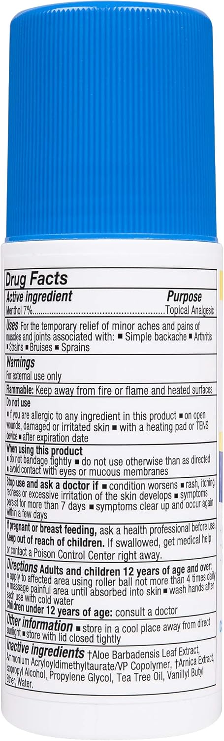 Zim's Max-Freeze Pro Formula Roll-on, 3Count