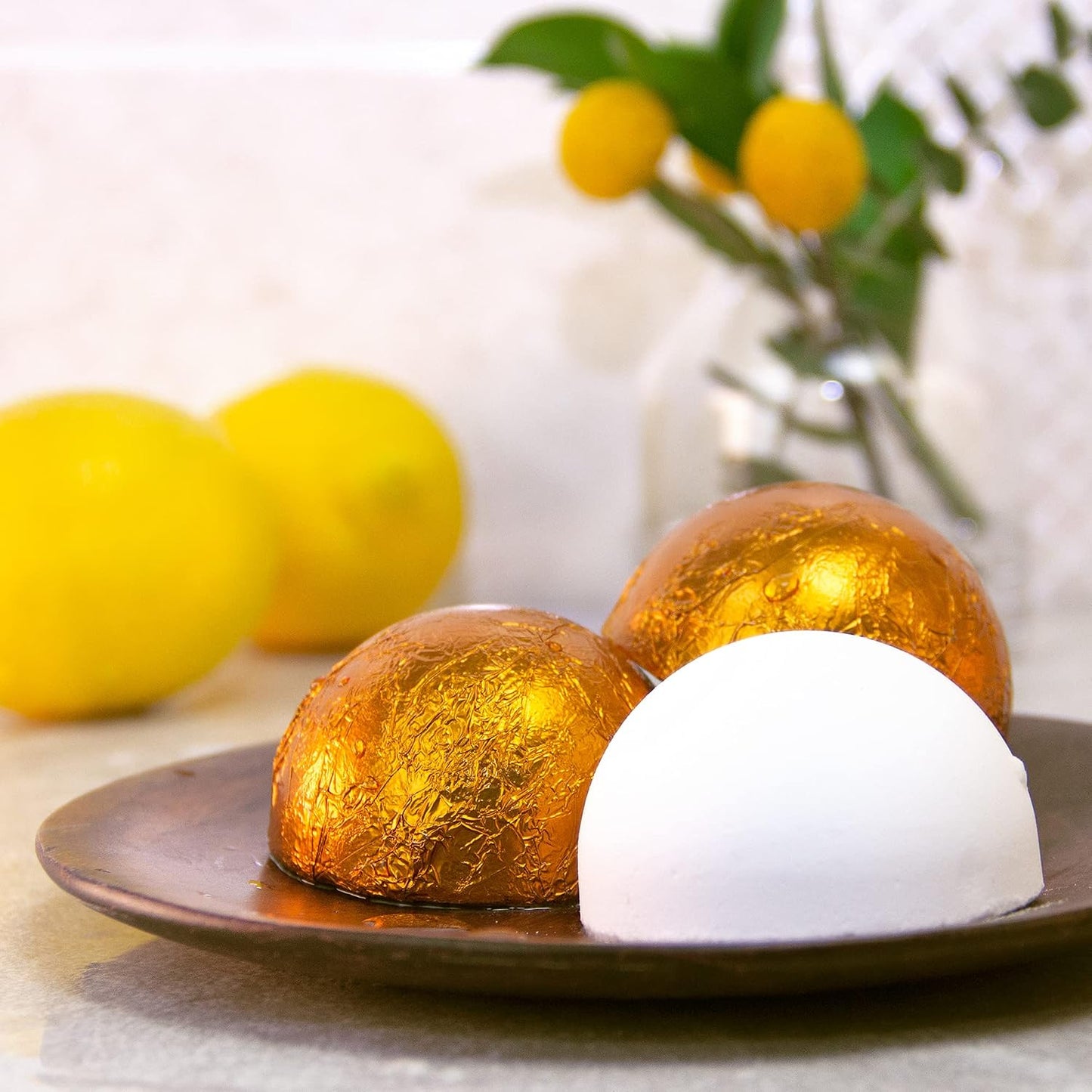 Village Naturals Therapy Breathe Shower Bomb Steamers, Soothing Scent, Eucalyptus and Menthol, 60 g, Pack of 8