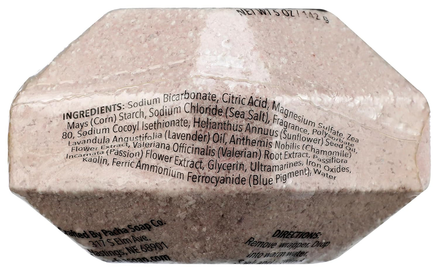 Pacha Soap Sleep Salt Bomb, 5 OZ