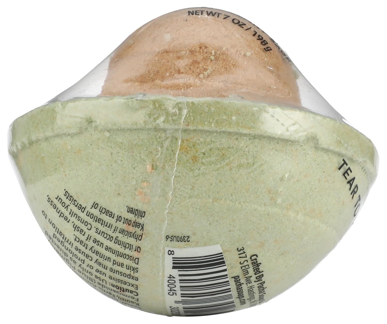 PACHA SOAP Avocado Froth Bomb, 7 OZ