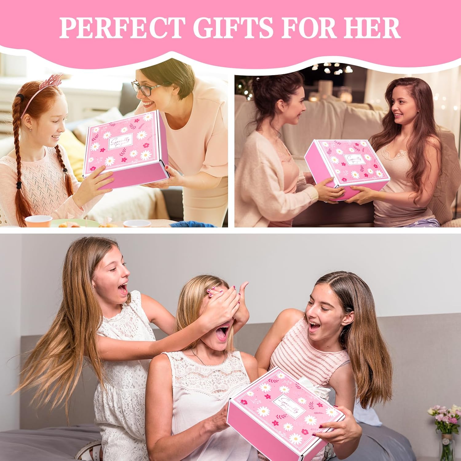Gifts for Teenage Girls, Coquette Teen Girl Gifts Trendy Stuff, Girly Preppy Design Birthday Valentines Christmas Gift, Pink Girl Gift Ideas for Girly Tween Daughter Sister Niece Granddaughter Friend