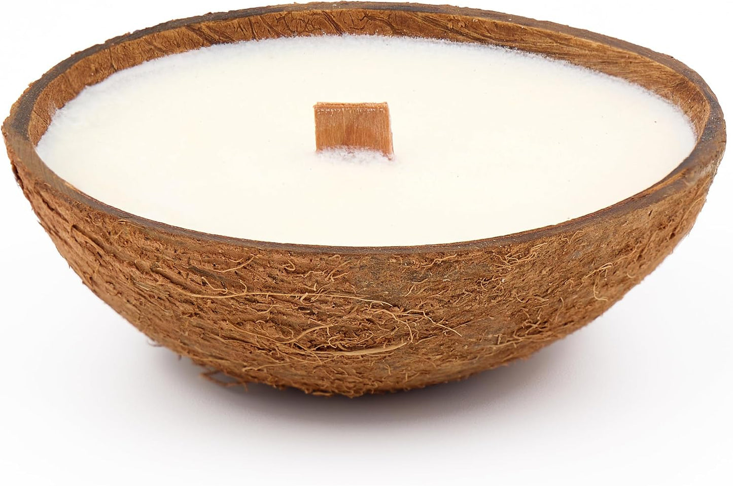 – Scented Candles Clearance | Coconut Shell Soy Wax Candle with Wooden Wick | Candles for Home Décor | Gift Idea for Women (1, Coconut)