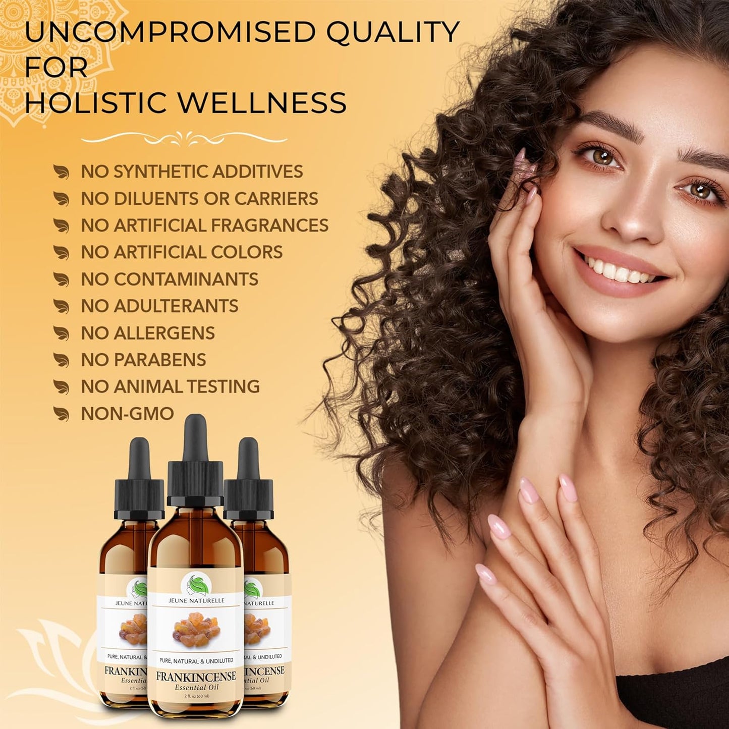 Frankincense Essential Oil - 100% Pure, Natural, Therapeutic Grade Frankincense Oil for Skin, for Body, for Hair (4 Oz)
