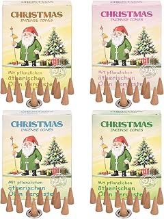 Christmas Incense Cones 96 pcs - Balsam Fir Create a Warm Cozy Holiday Atmosphere with Festive Aromas