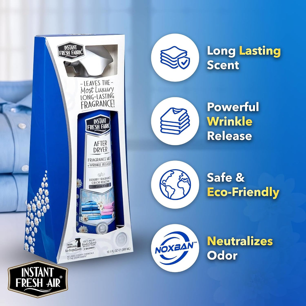 After Dryer Fabric Freshener &amp; Wrinkle Release Spray