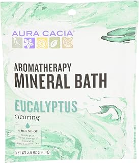 Aura Cacia, Mineral Bath Eucalyptus, 2.5 Ounce