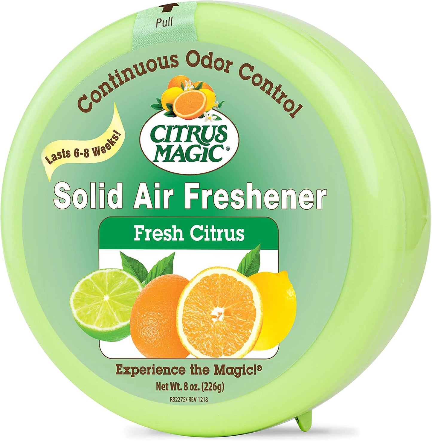 Citrus Magic Odor Absorbing Solid Air Freshener, Fresh Citrus, 8-Ounce, Pack of 1