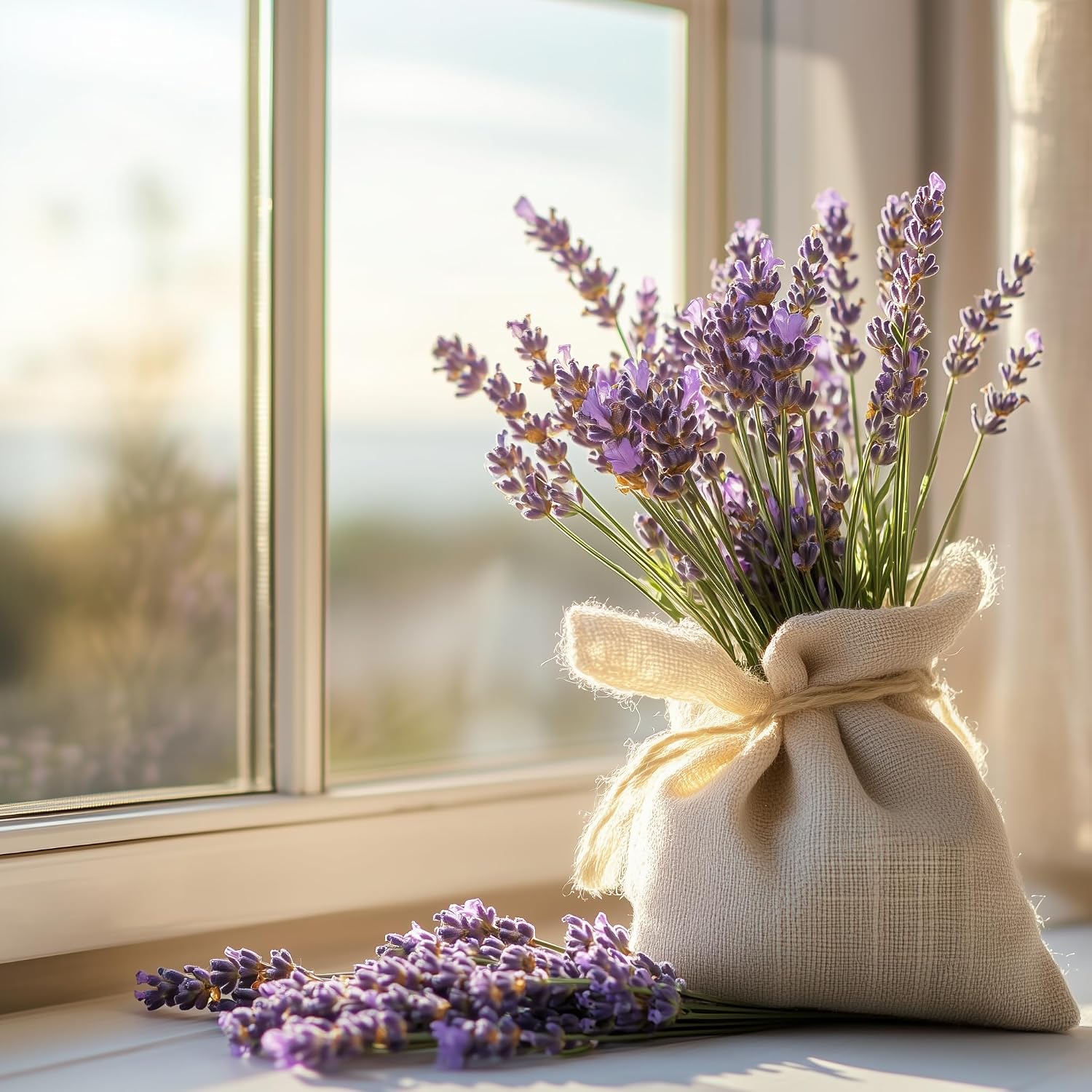 SavorSatch Dried Lavender Flowers Buds – 2 oz Resealable Pouch | Culinary Grade, Whole Flower, Kosher Certified, Non-GMO | Soothing Aroma, Herbal Tea, Baking, Crafts, Sachets – Product of Albania