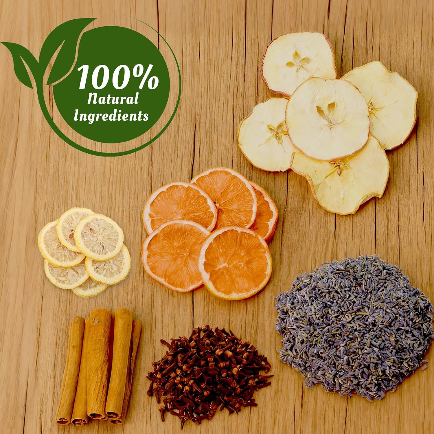 3 Packs Natural Potpourri Simmer Pot Mix – Bulk Cinnamon Sticks, Orange-Apple-Lemon Slices, Lavender Buds & Clove Holiday Stove Scent, Winter Scent Fragrance Stovetop Potpourri Fall Thanksgiving Gift