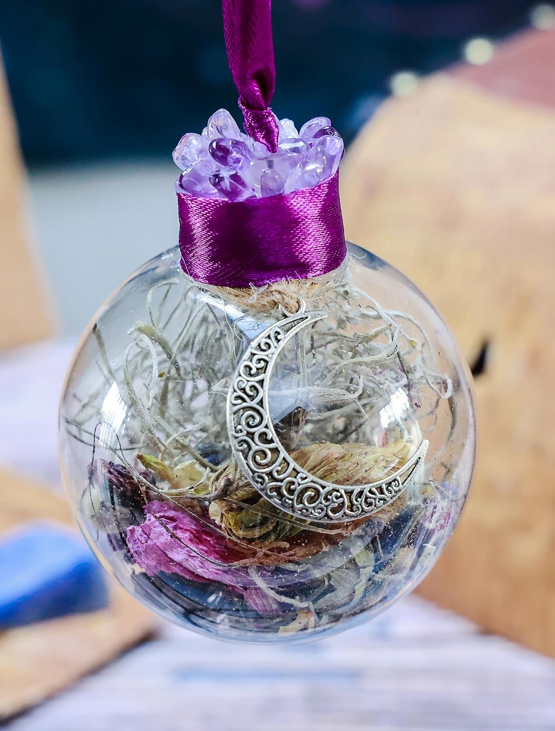 Witches Ball Divination Necromancy Protection Balls Altar Tools Goddess Spell Jar Collection Witches Blessing for Protection from Evil Banish Negative Energy Deflect Psychic Attacks