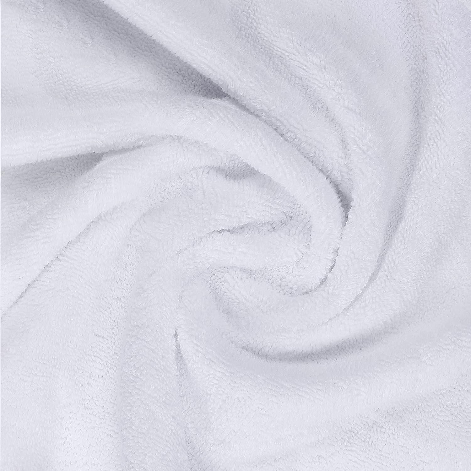Utopia Towels 6 Piece Premium Hand Towels Set, 16 by 28 inches, 100% Ring Spun Cotton, Lightweight and Highly Absorbent Towels for Bathroom, Travel, Camp, Hotel, and Spa, White