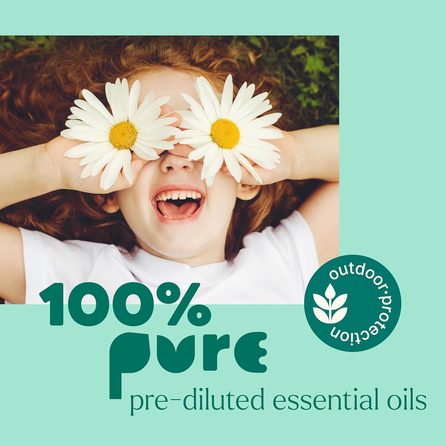 Plant Therapy Kids Shield Me Essential Oil Blend Pre-Diluted Roll On 10 mL (1/3 oz) 100% Pure, Gentle, Ready to use for Camping, Backyard & Travel