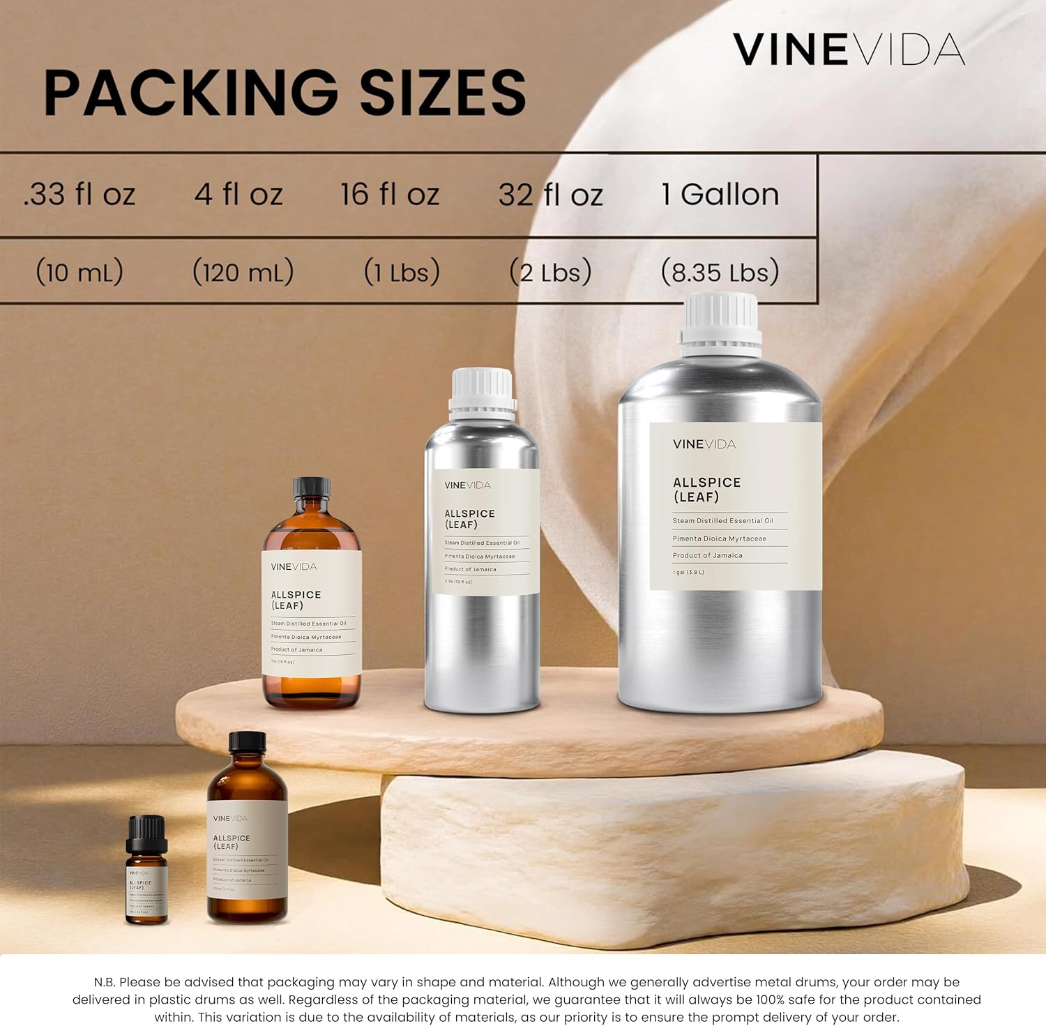 VINEVIDA Organic Lemongrass Essential Oil 10 mL - Undiluted, Pure, Vegan, Reusable Glass Bottle with Dropper