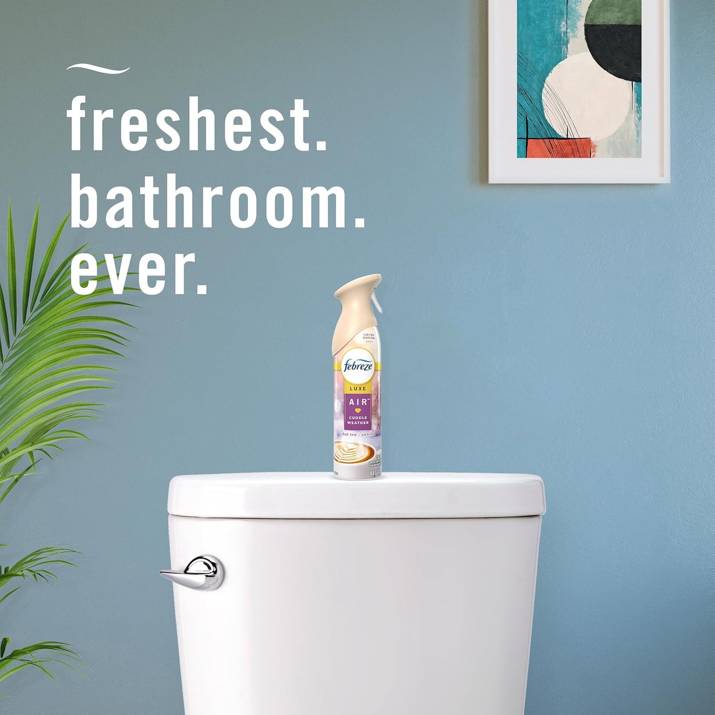 Febreze Air Mist Air Freshener Spray, Odor-Fighting Room Spray, Air Fresheners for Home and Bathroom and Kitchen, Aerosol Can, Cuddle Weather Scent, 8.8oz, 1 Count