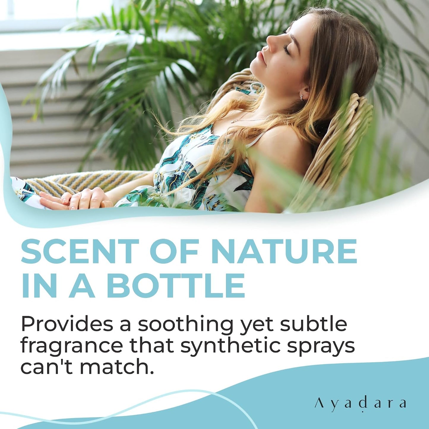 Ayadara Natural Fabric Spray, Lavender Room Spray Air Freshener, Odor Eliminator Mist, Aromatherapy Home Fragrance, Lavender Linen Spray for Bedding, Pillow, Sheet, Blanket and Clothing, 2000+ Sprays
