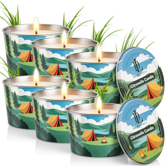 Citronella Candle for Outdoor 6 Pack