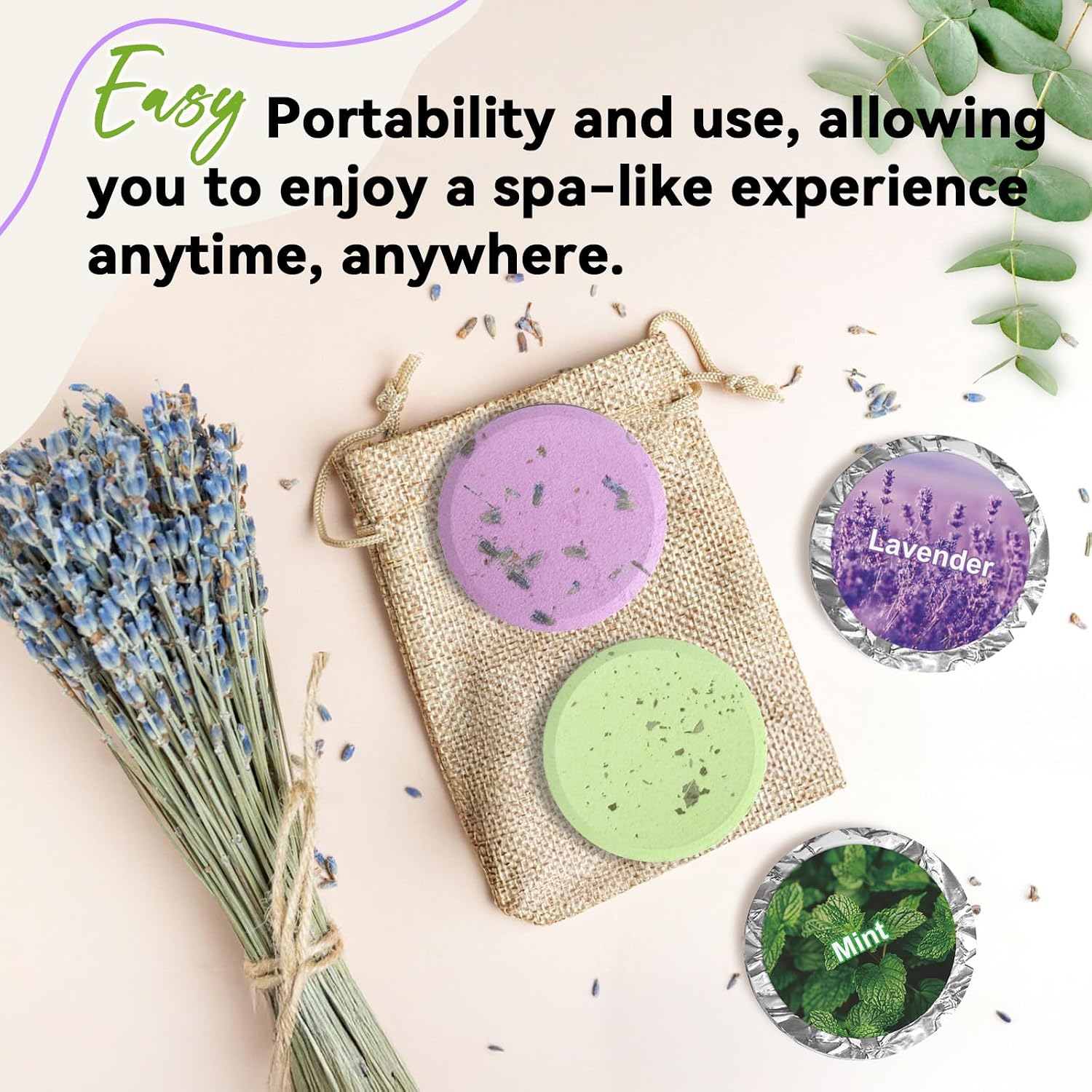 Shower Steamers Aromatherapy 8 Pack, Birthday Gifts for Women Men & Luxury Gift Box Packaging, Premium Shower Bombs with Natural Essential Oils, Home Spa Stress Relief, Relaxation Self Care