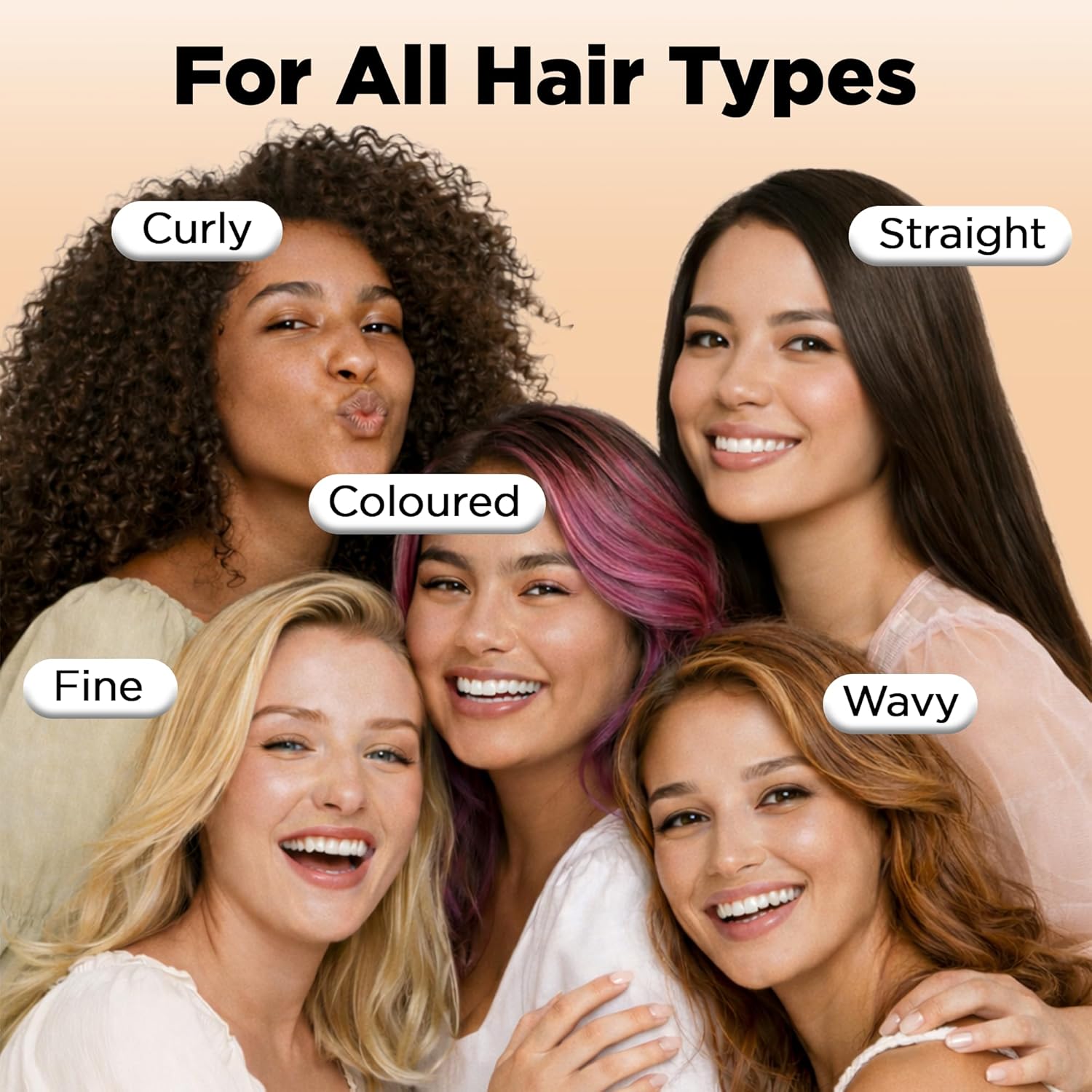 HerStyler Hair Repair Serum - Argan Oil Hair Serum for Frizzy and Damaged Hair - For Frizz, Styling and Shine - Lightweight - Hydrating - Fast Absorbing - For Thicker, Fuller Hair - 2 Fl Oz - 1 Pack