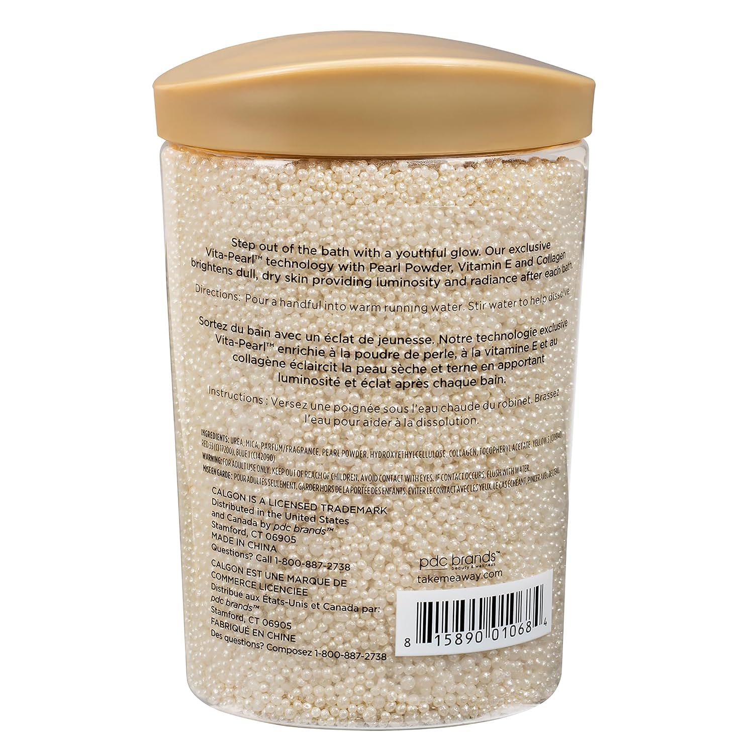 Calgon Ageless Bath Series Renewing Pearls, 16 oz.