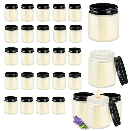 24 Pcs 4 Oz Mason Jar Candles