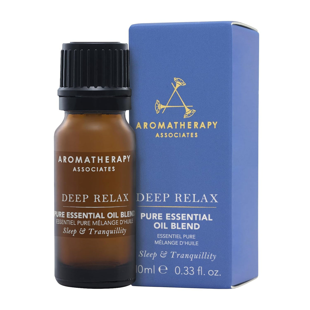 Aromatherapy Associates Deep Relax Pure Essential Oil Blend. Premium Undiluted Blend. Hand-Crafted with Vetivert