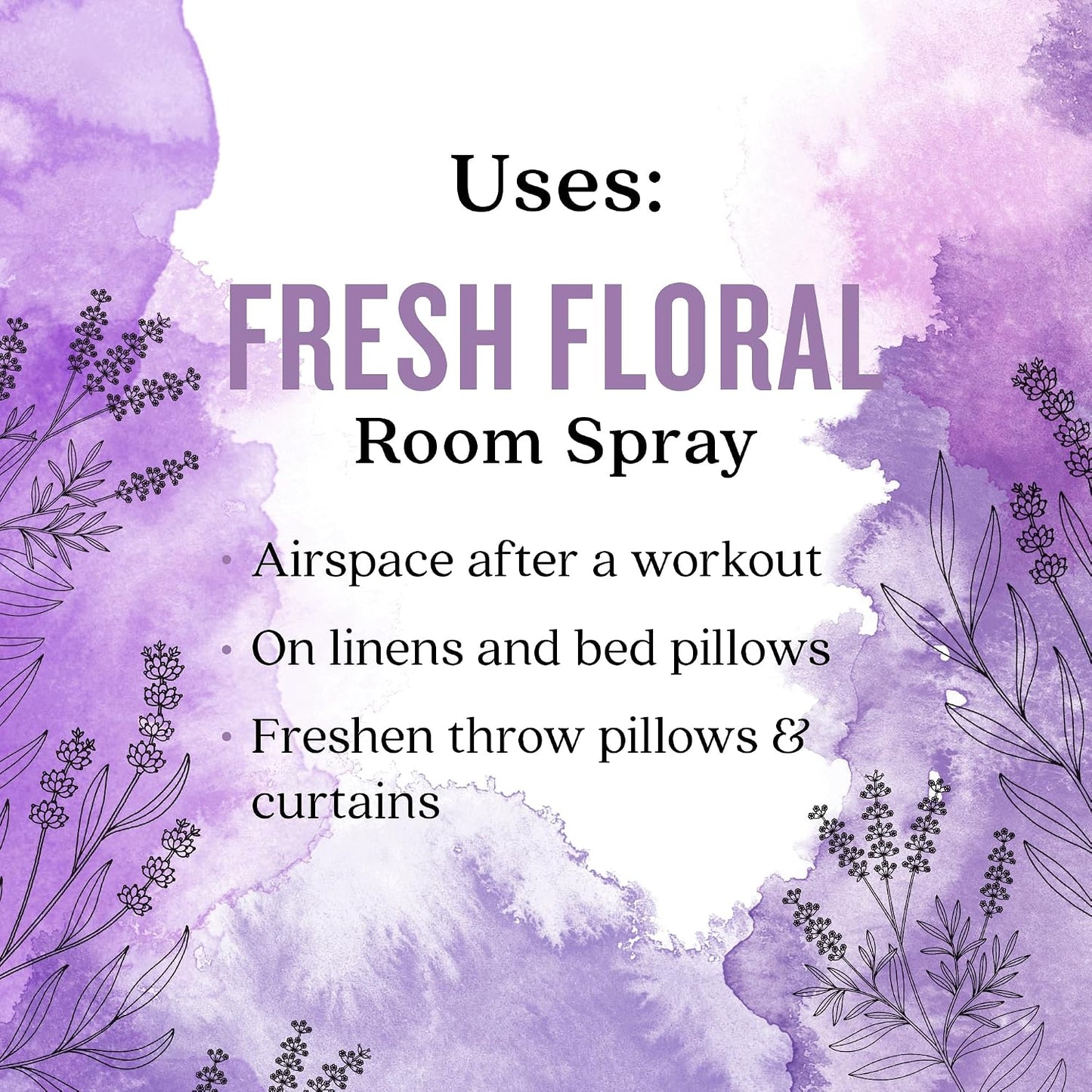 Aura Cacia Fresh Floral Room Spray 8 Fl. oz. - Light Aroma, No Synthetic Fragrances