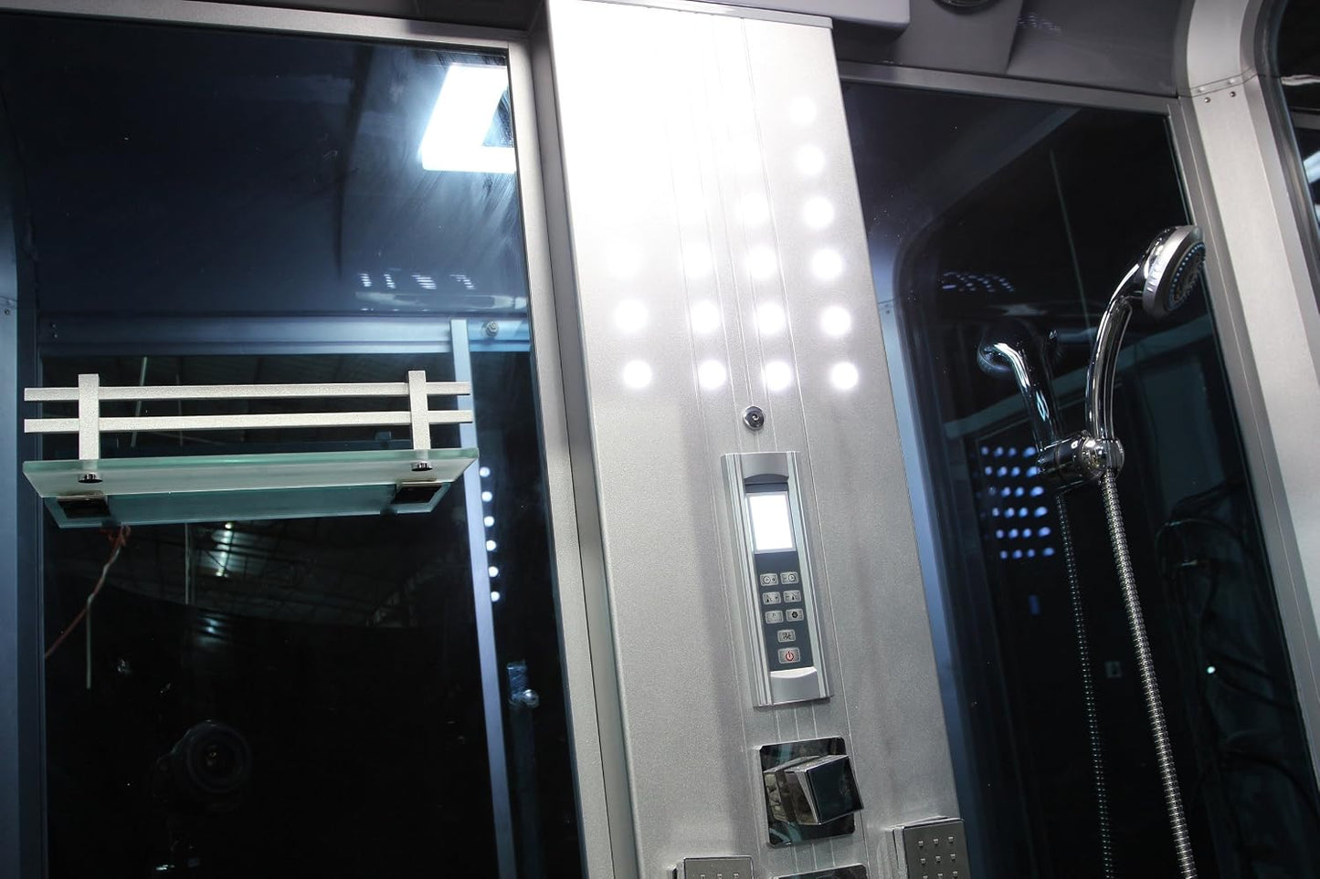 Sliding Door Steam Shower Enclosure Unit