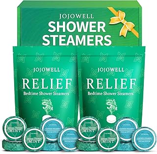 Eucalyptus & Mint Shower Steamers Aromatherapy with Essential Oils - 12 Pack Gifts for Women Men, Eucalyptus for Shower, Nasal Relief, Birthday Mothers Day Gifts for Mom Wife