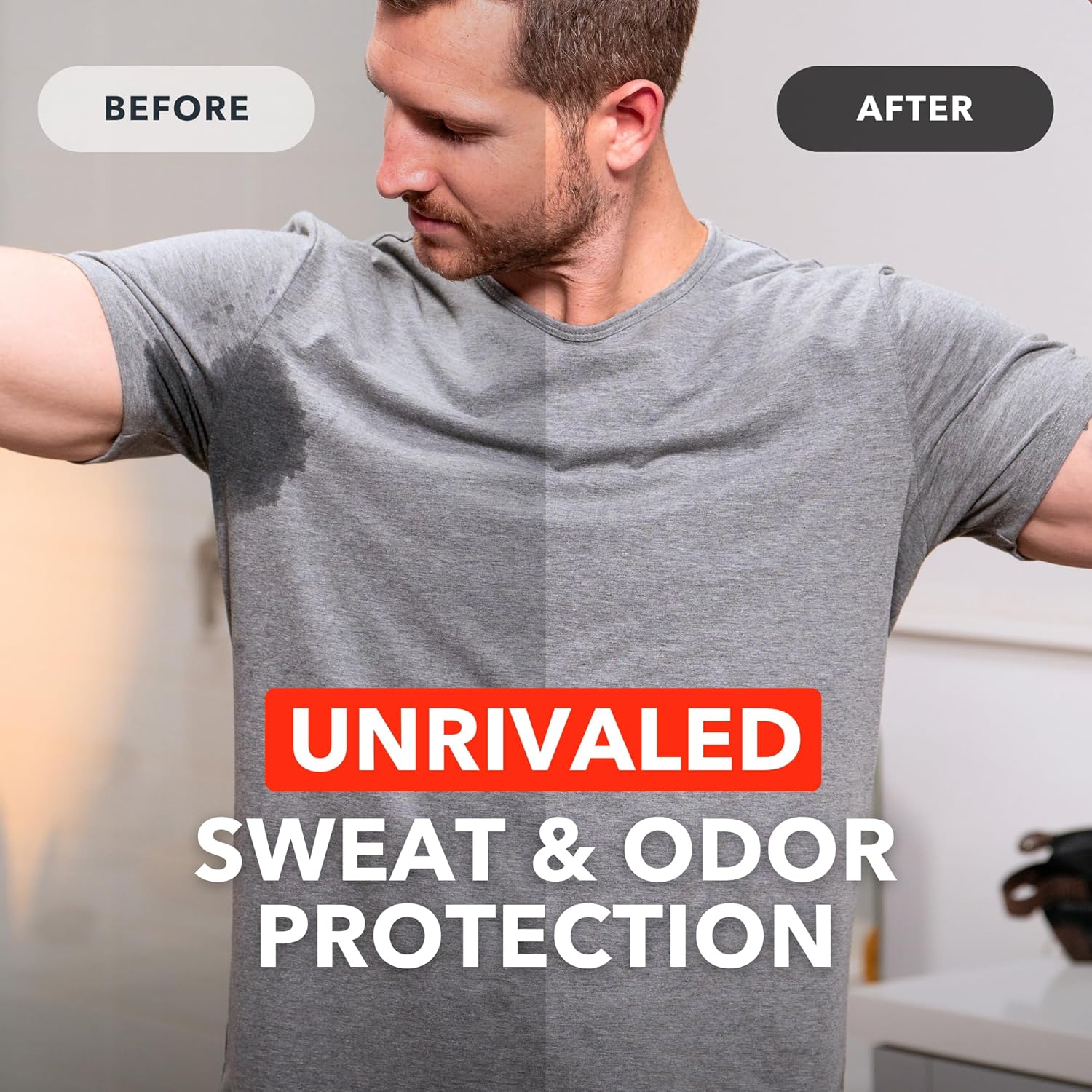 SweatBlock Maximum Strength Roll-On Antiperspirant for Men and Women 1.2 FL OZ Hyperhidrosis and Odor Control Formula Blocks Excessive Sweat for Days Per Application Dermatologist Recommended Solution