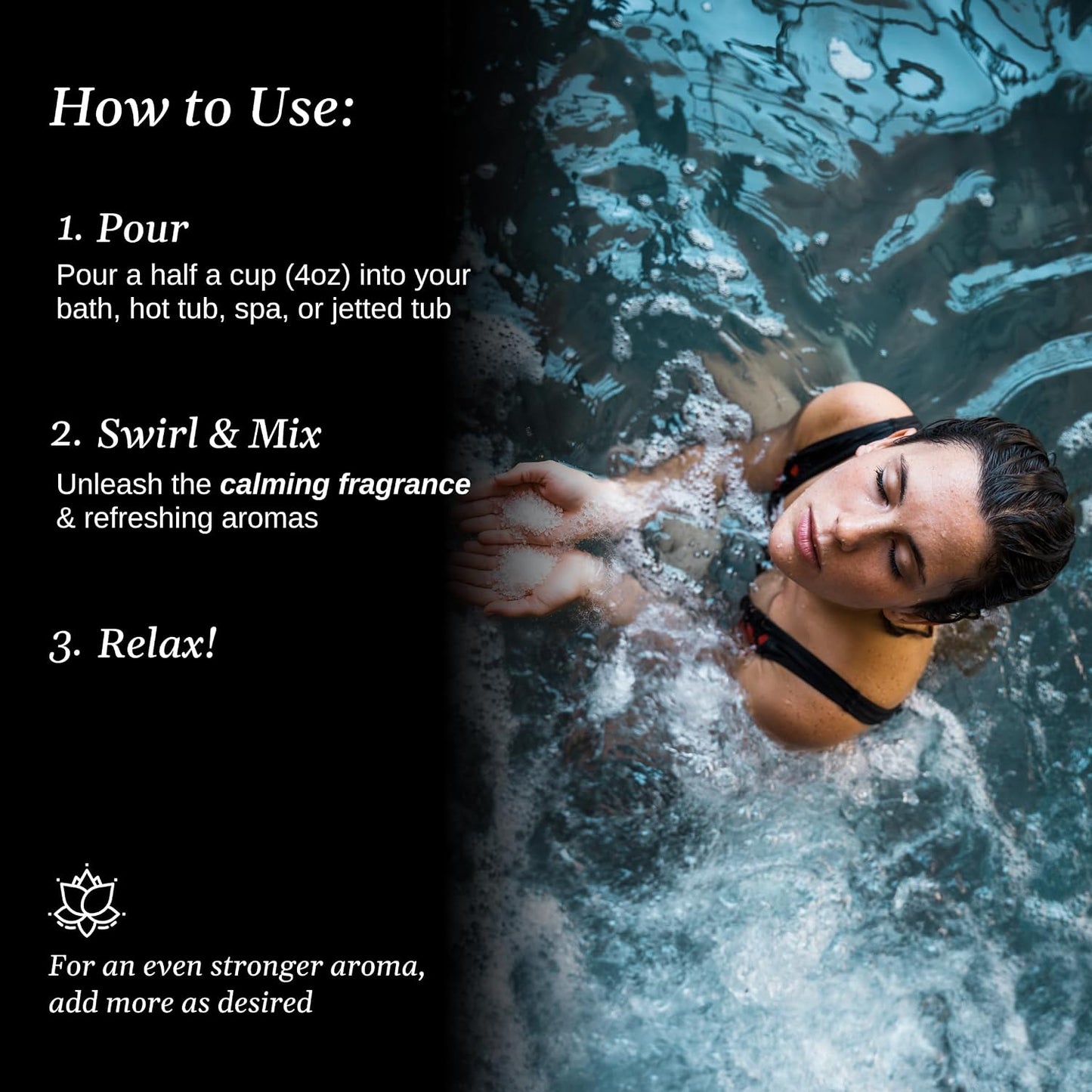 Relax Spa & Bath, Epsom & Dead Sea Salts, Aromatherapy Bath Salts for Hot Tub, Bath, or Spa, Infused with Magnesium, Rebuild Athletic Soak Therapy
