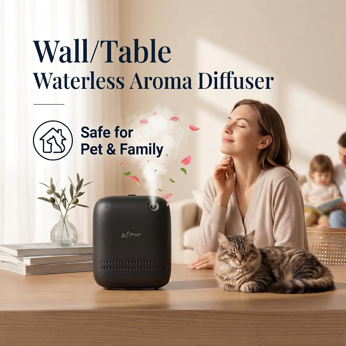 Battery Waterless Essential Oil Diffuser