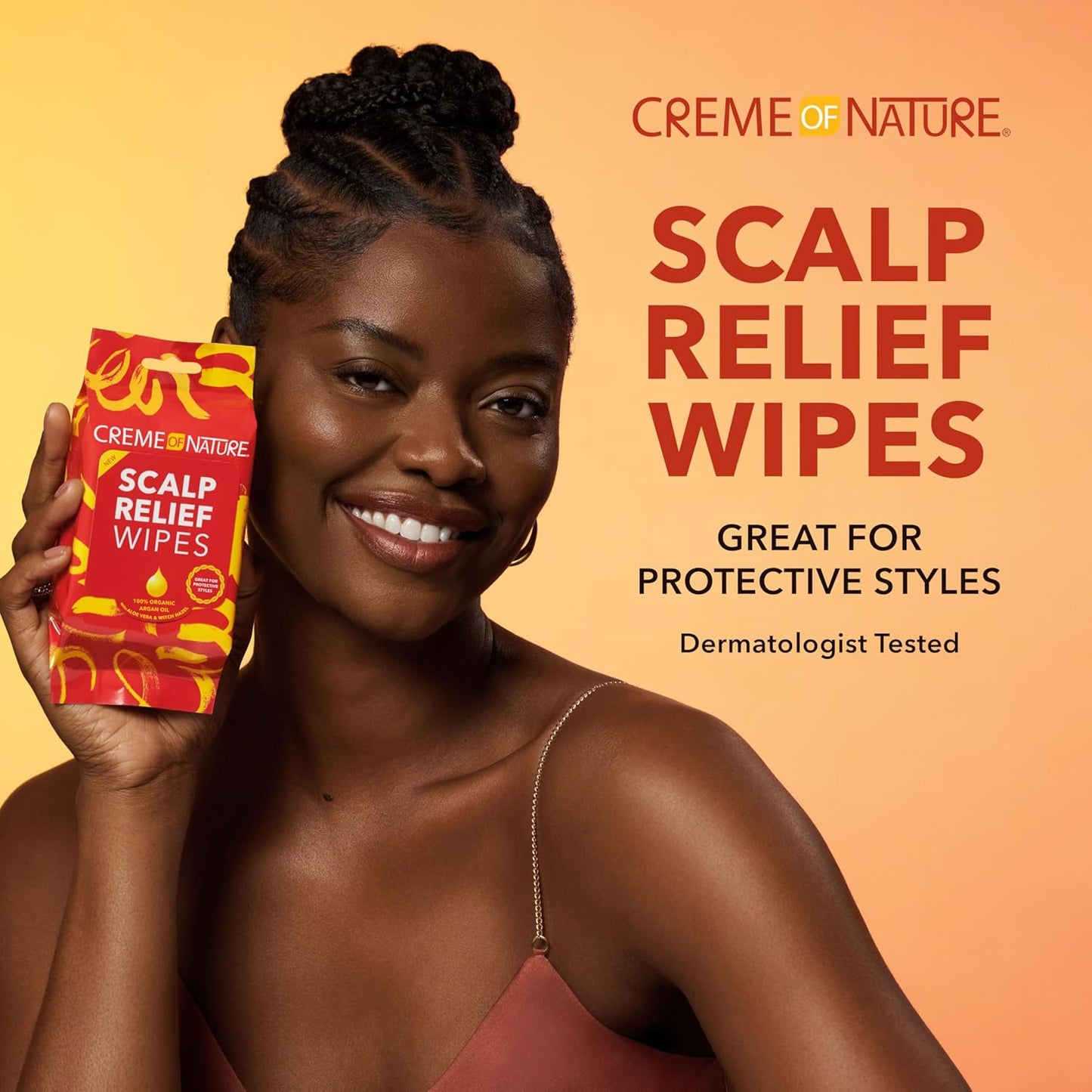 Creme of Nature® Argan Oil from Morocco Scalp Relief Wipes
