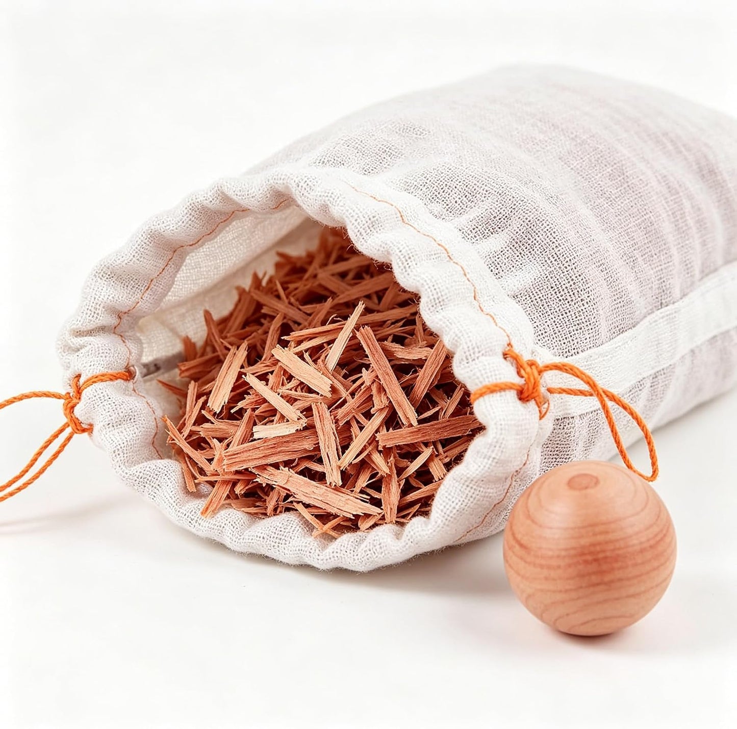 2026 New Cedar Bags and Sachets - Aromatic Cedar Wood Blocks and Shavings for Clothes and Shoes Storage, Ideal for Closets and Drawers, 20 Pack