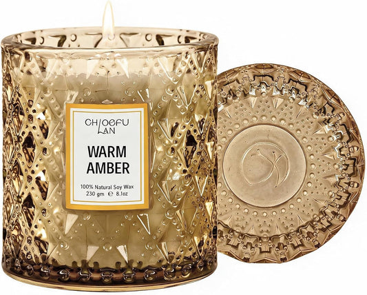 Chloefu LAN Amber Candles