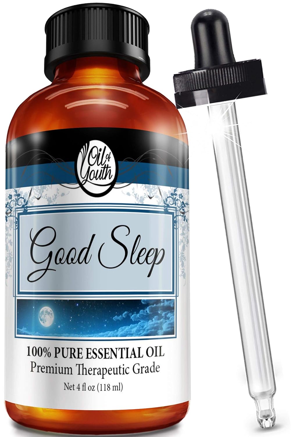 Oil of Youth 4 Ounce Bulk Good Sleep Blend Essential Oil - Therapeutic Grade - Pure & Natural - Sleep Oils for Diffuser