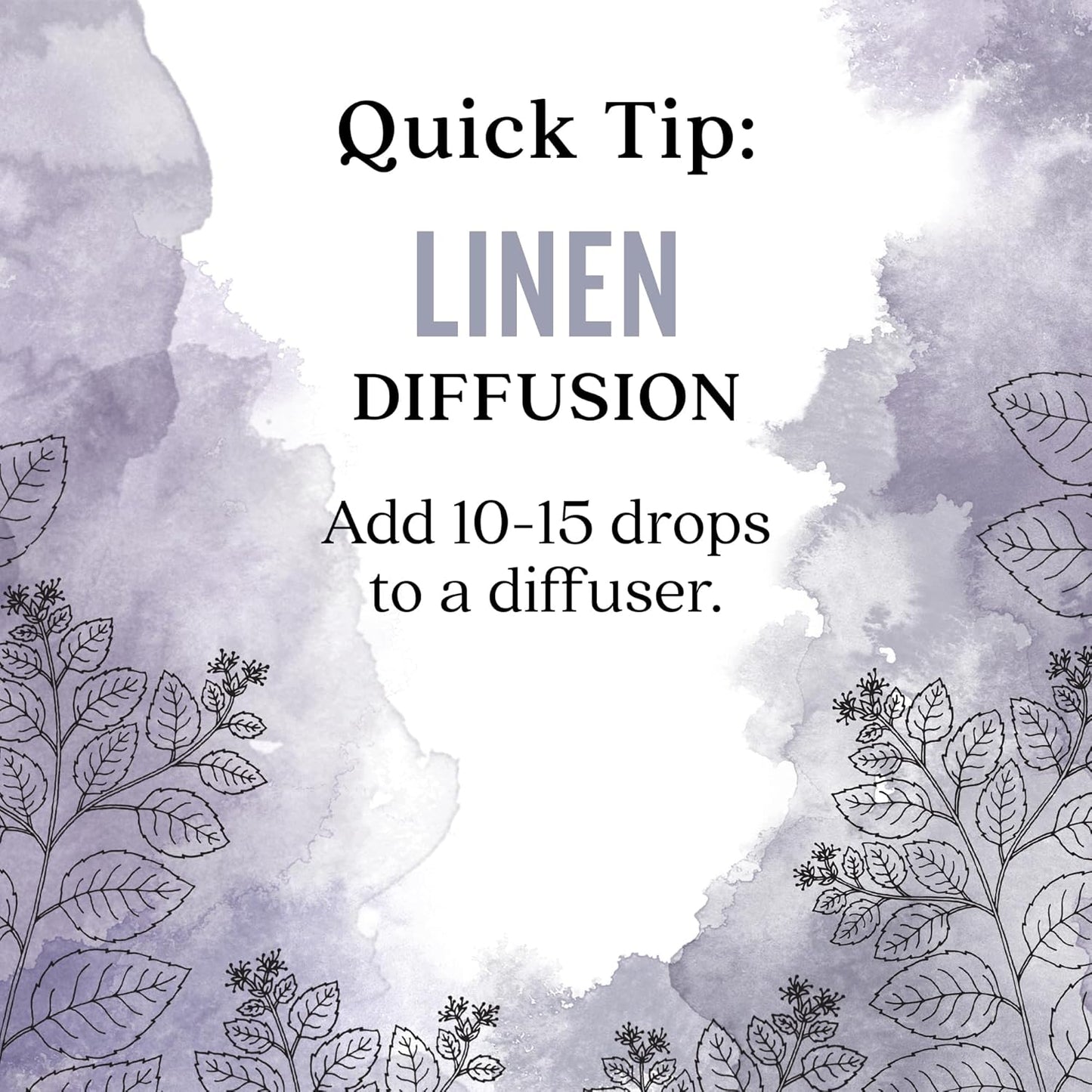 Aura Cacia Linen Essential Oil Blend, Boxed 0.25 fl. oz. - Light Aroma, No Synthetic Fragrances