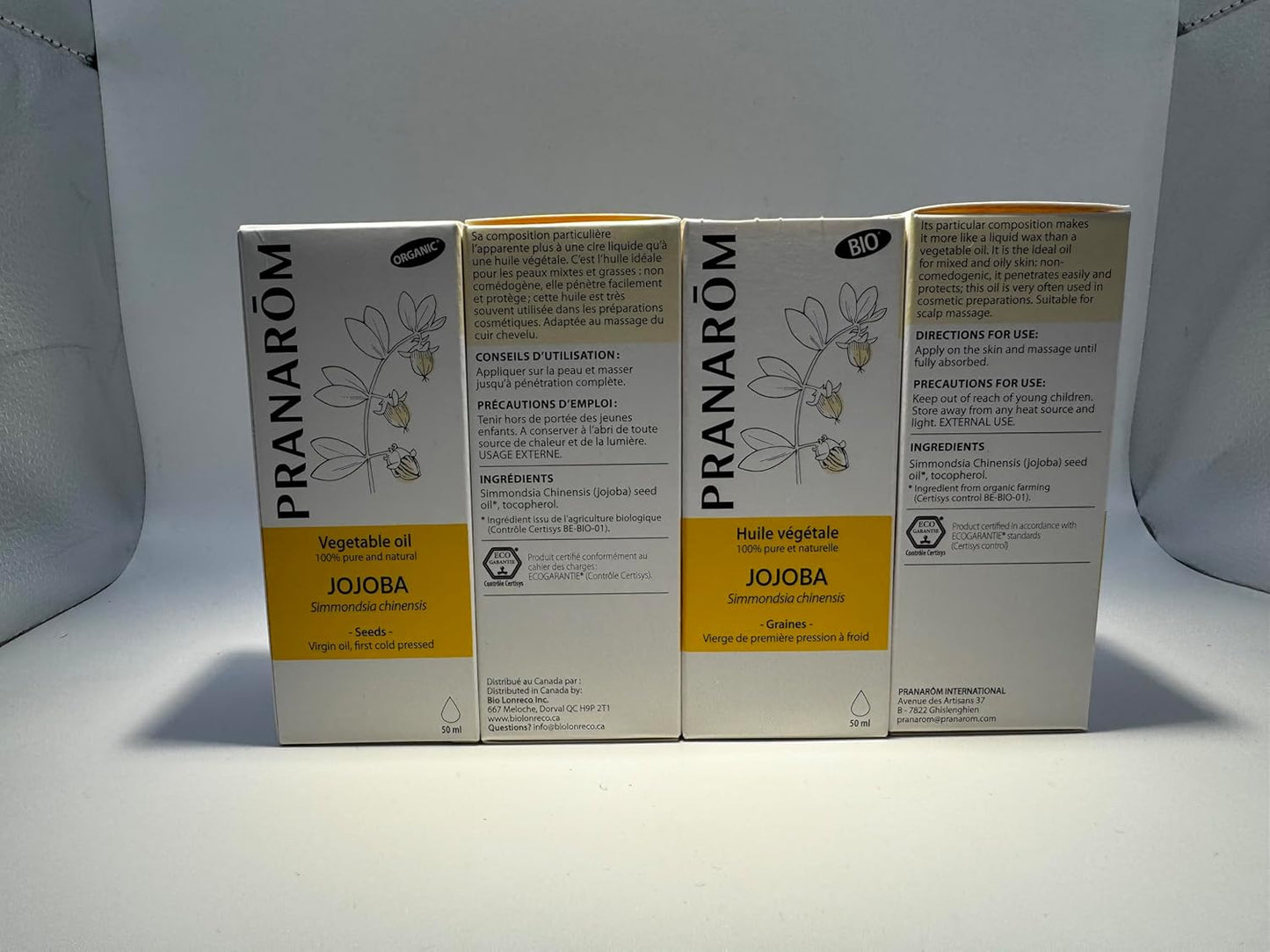 Pranarom - Jojoba Virgin Plant Oil - 2oz