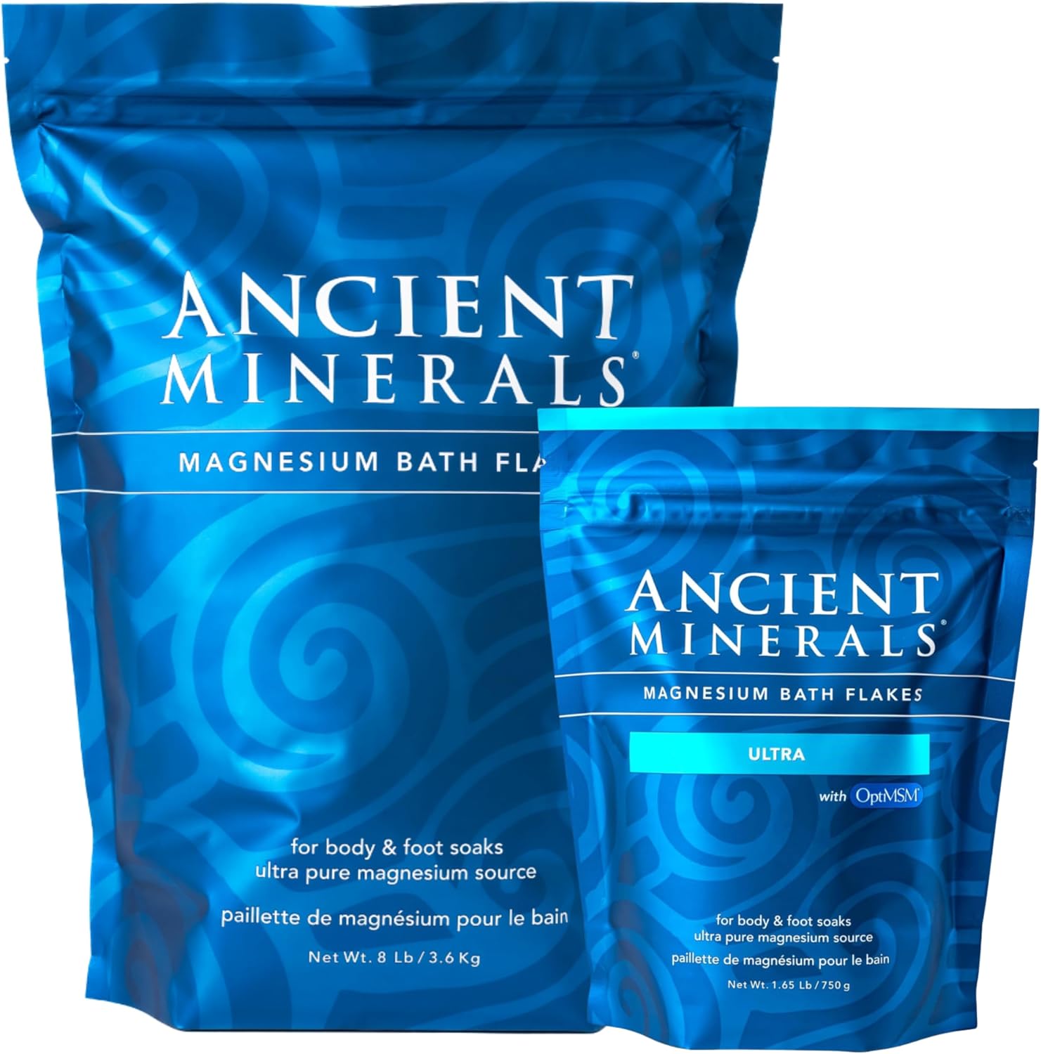 Ancient Minerals Magnesium Bath Flakes Bundle