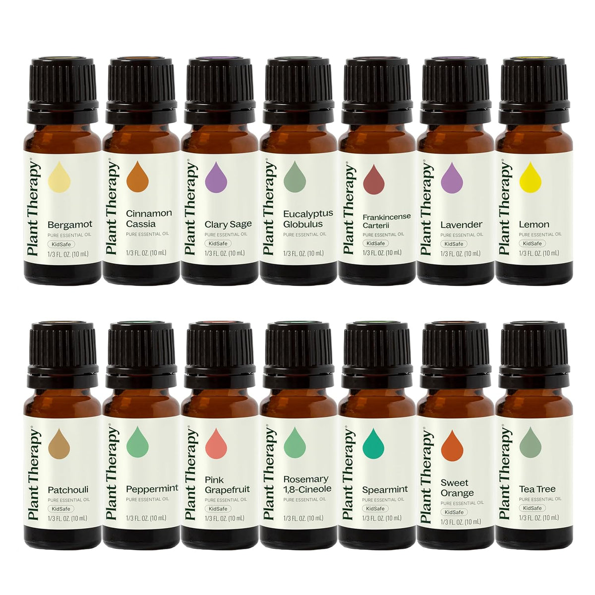 Plant Therapy Top 14 Essential Oil Set