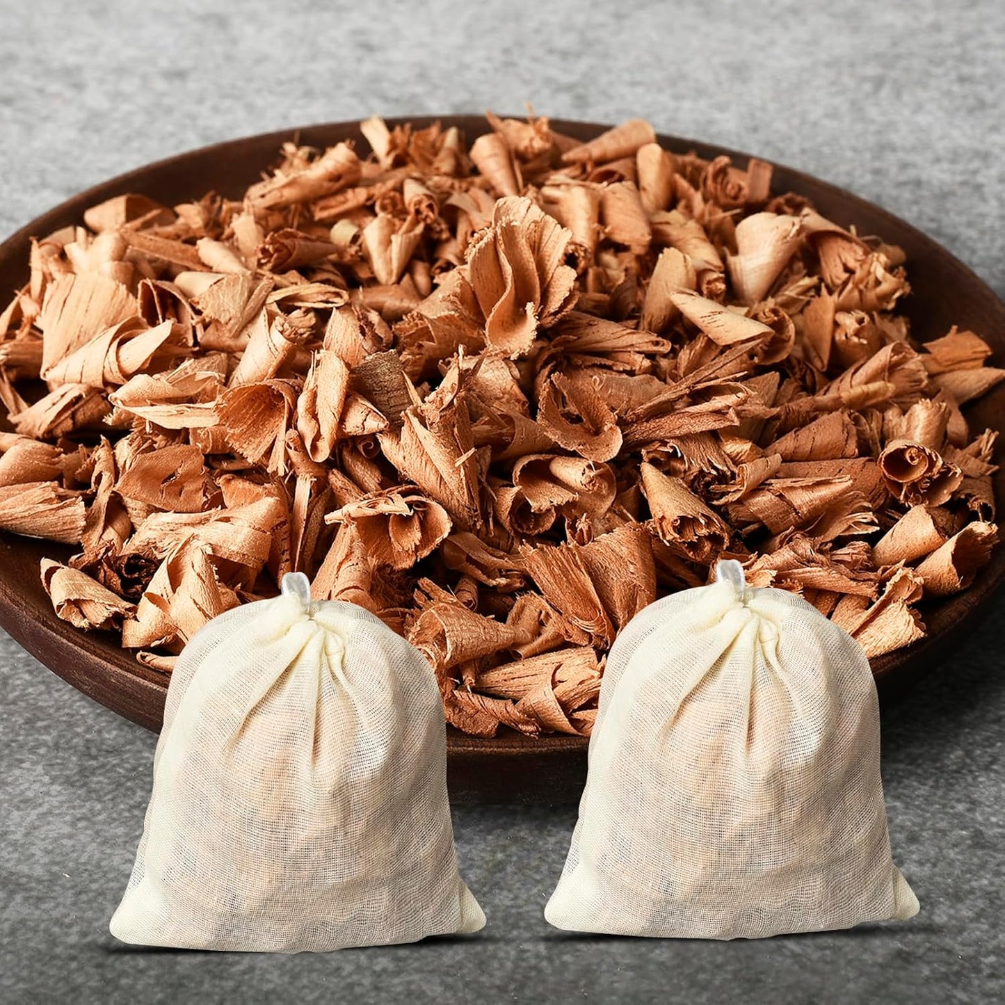 Cedar Shavings for Cigar Humidors, Spanish Cedar Wood Chips, Cedar Chips for Cigar lcoholization, Essential Cigar case Accessories for Cigar Lovers (1.75 Oz)