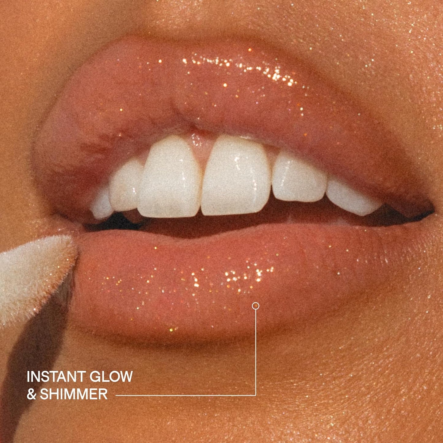 + Lux Unfiltered High Gloss SPF Lip Oil - Bronze Tinted Shimmer Lip Oil with Broad Spectrum SPF 30 - Hydrating Lip Gloss & Lip Sunscreen for Women with Jojoba & Shea Oil