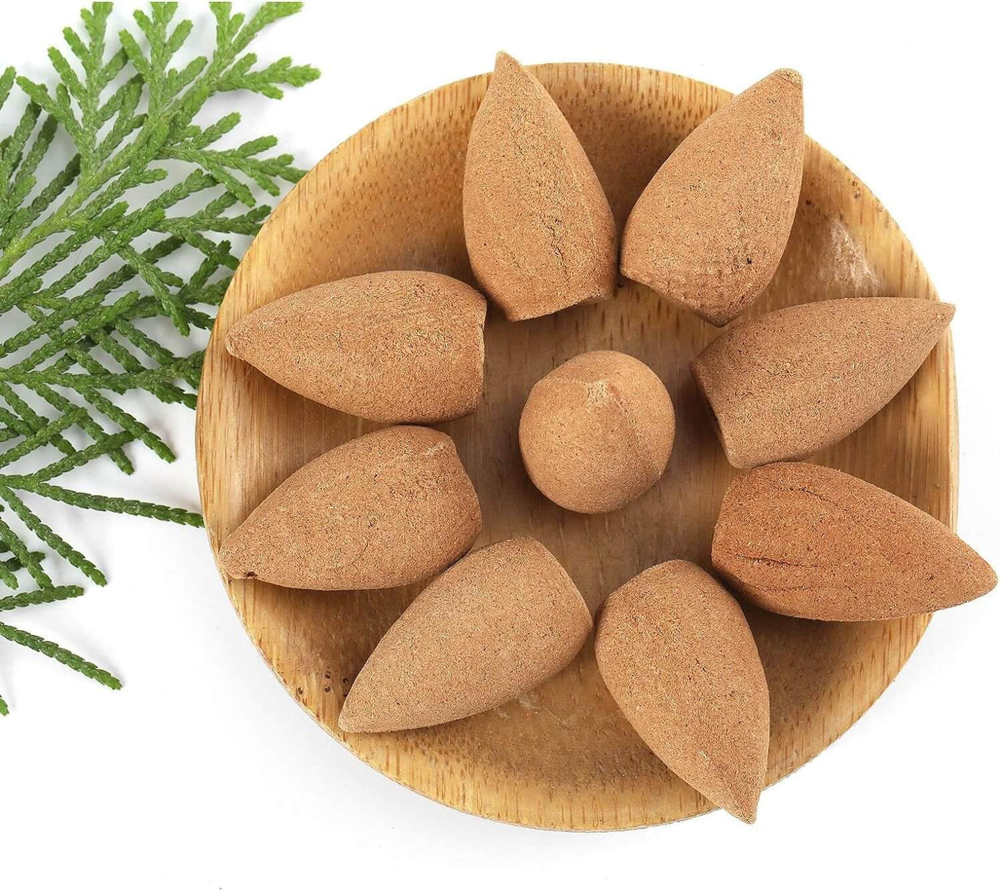 Backflow Incense Cones for Waterfall - Set of 6 Waterfall Incense Cones Lavender Jasmine Ocean Sandalwood White Sage Rose (Magic Hour)- Long Lasting Aroma for Positivity & Pure Air
