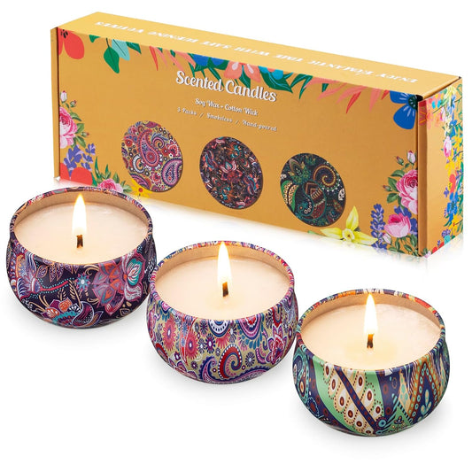 Hausware 3 Pack Scented Candles