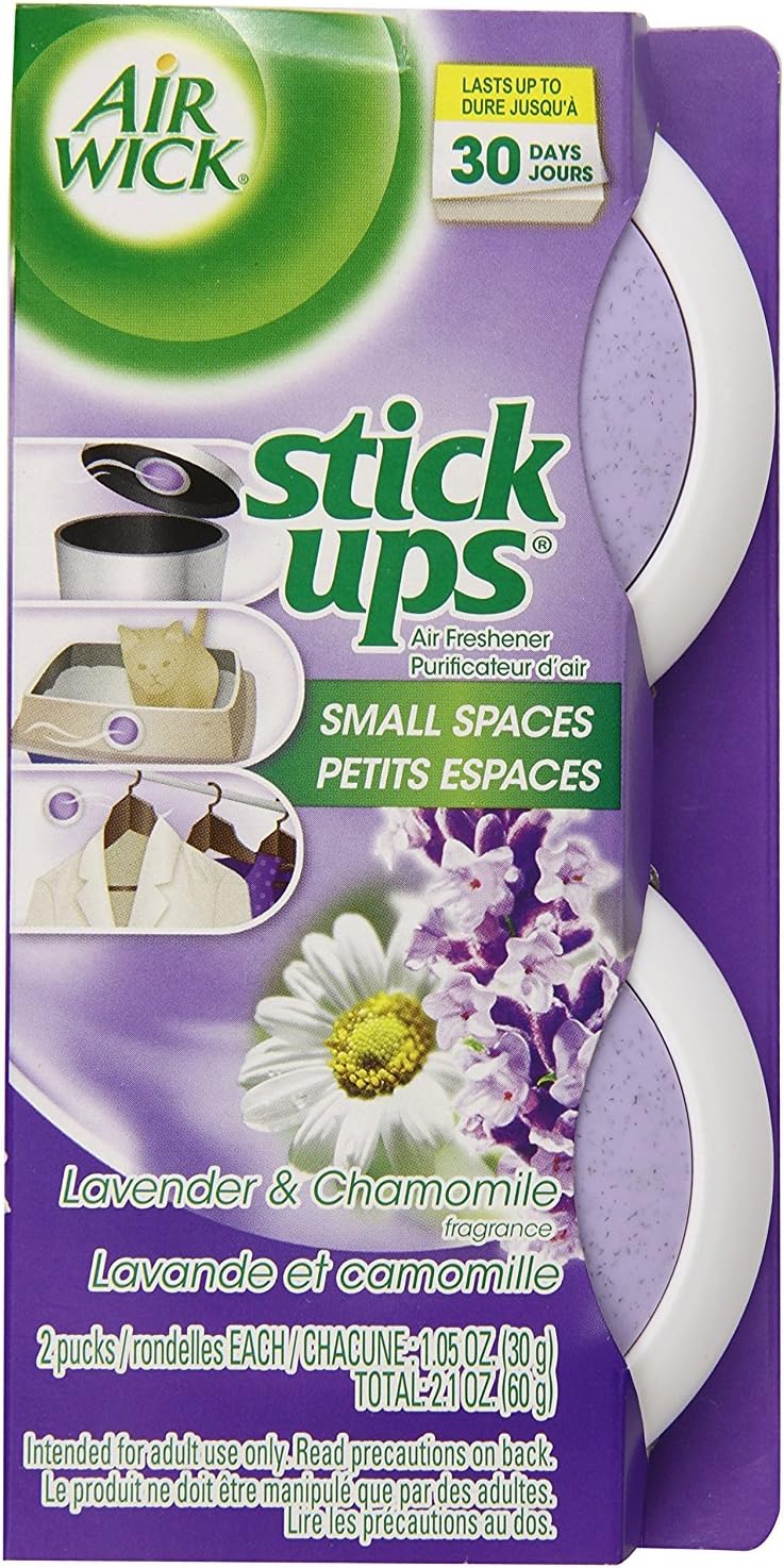 Air Wick Stick Ups Air Freshener, Lavender & Chamomile, 2.1 Ounce