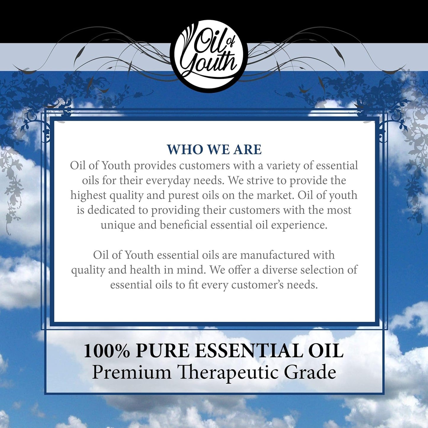 Oil of Youth Frankincense Essential Oil 8 oz – Pure & Therapeutic Grade Frankincense Essential Oil