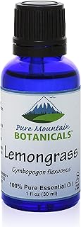 Lemongrass (Cymbopogon Flexuosus) Essential Oil - 100% Pure Natural & Kosher - 1 fl oz Bottle