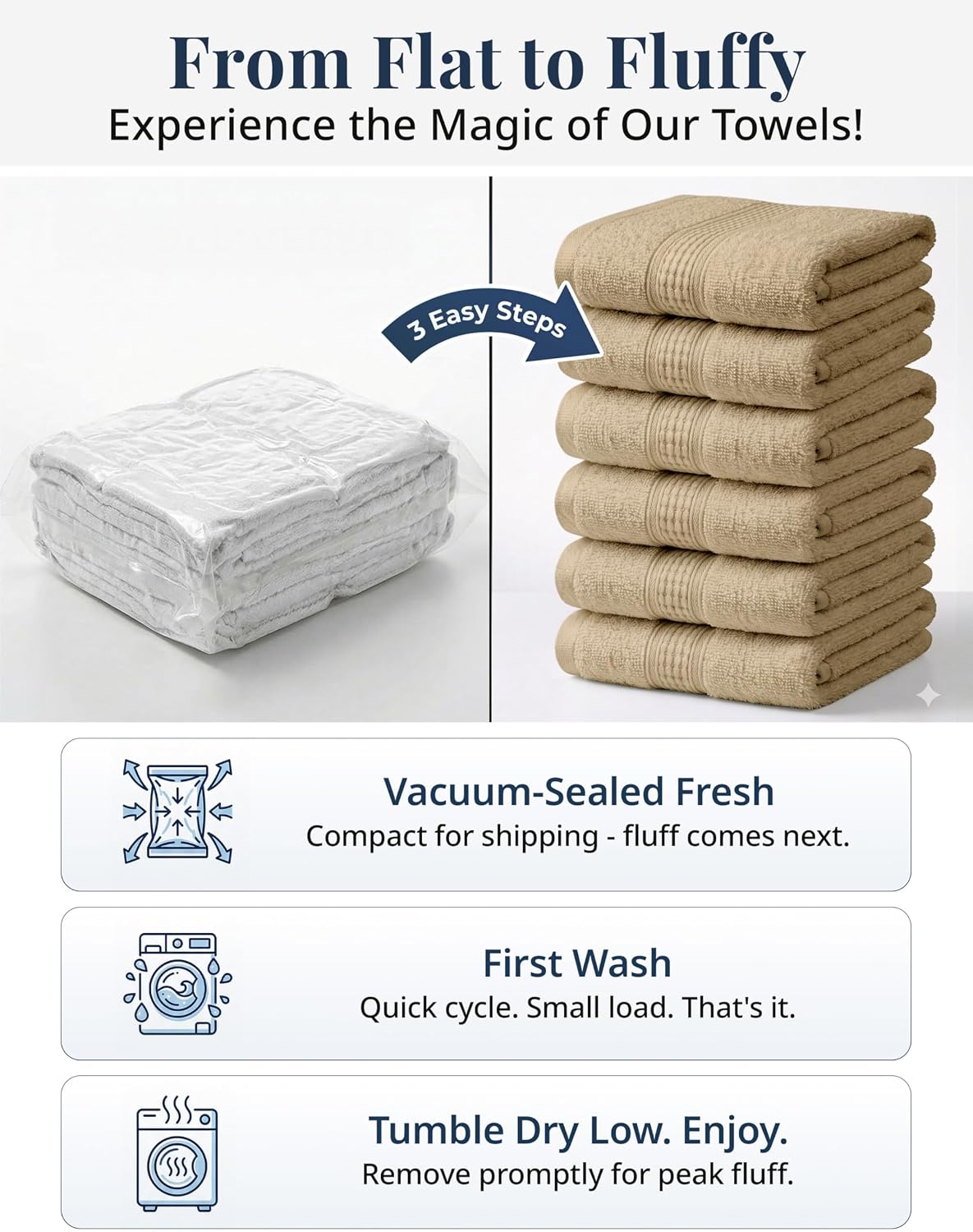 LANE LINEN Washcloths 6 Pack - Spa & Salon Quality - 100% Ring Spun Mercerized Cotton Face Towels - Very Soft & Absorbent Wash Cloths for Body, Beauty, Home, Gym - Fingertip Towels - 13"x13", Taupe