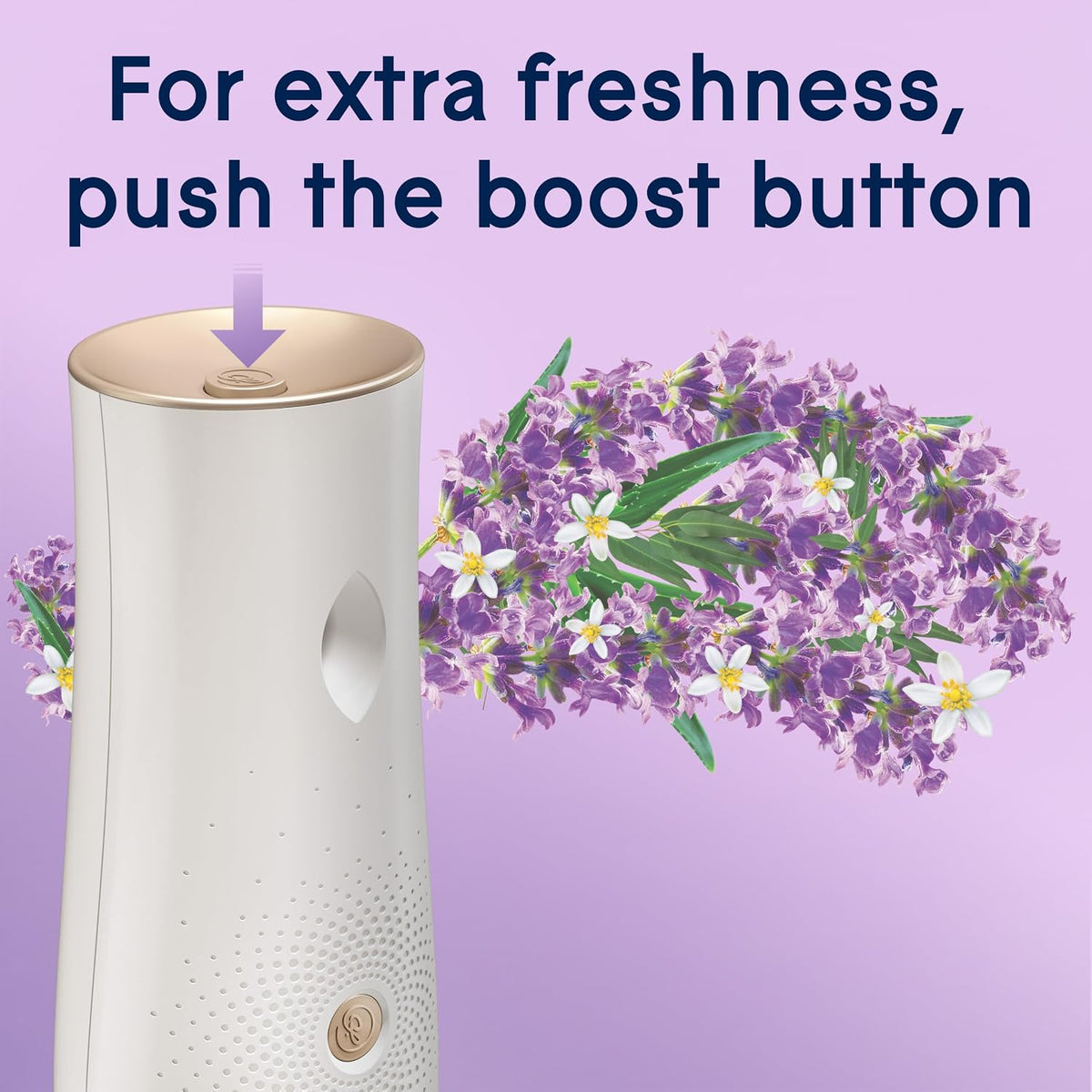 Glade Automatic Spray Refill, Air Freshener for Home and Bathroom, Tranquil Lavender &amp; Aloe, 6.2 Oz