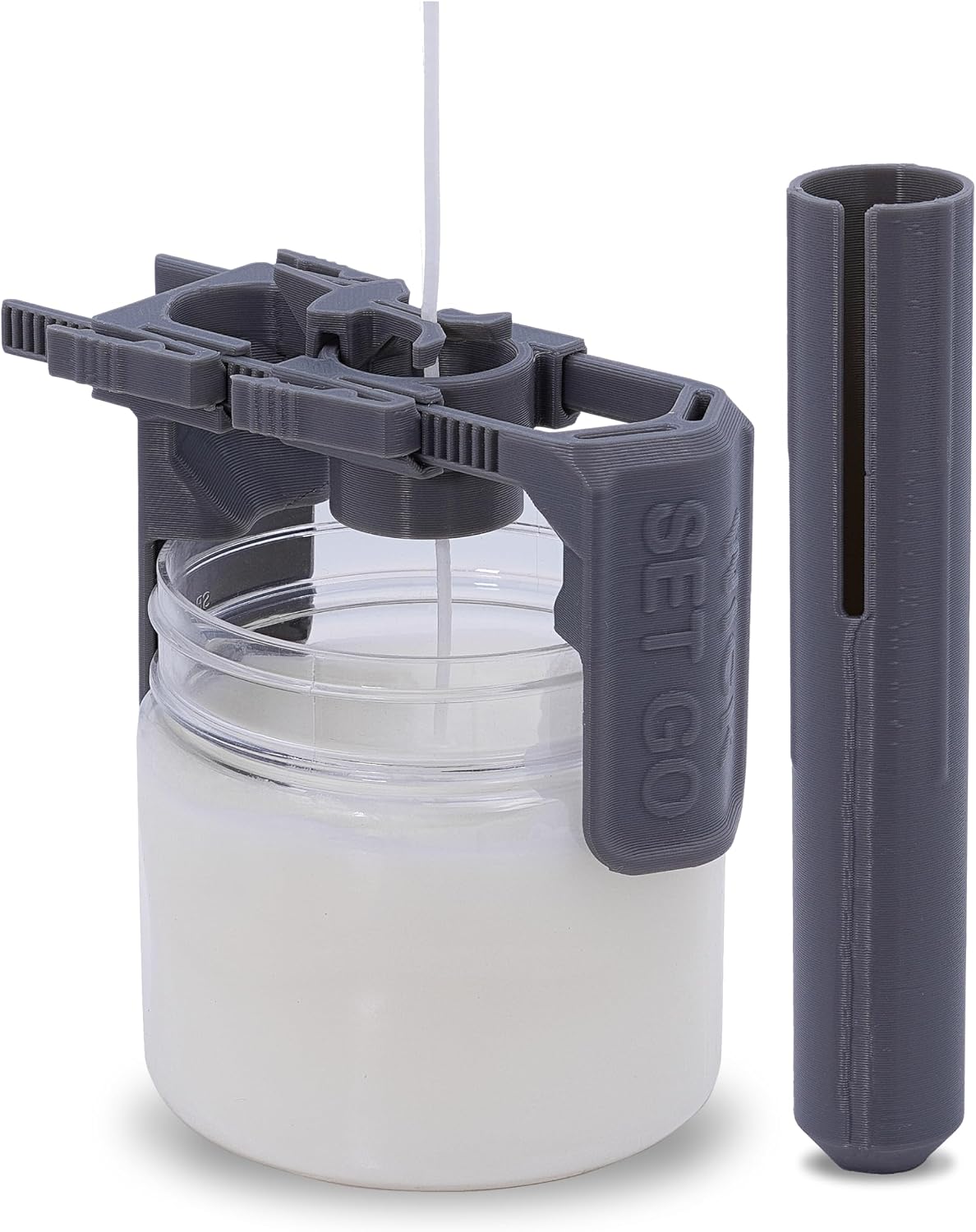 Wick Set Go Candle Wick Adjustable Centering Tool (Black - 1 Pack)